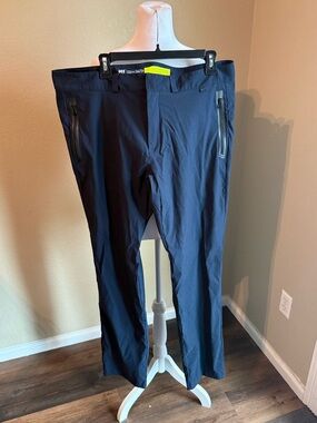 Helly Hansen Men’s Black Performance Zip-Pocket Pants